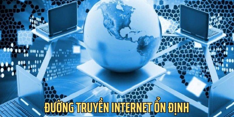 Đường truyền mạng ảnh hưởng trực tiếp đến quá trình đăng ký tài khoản